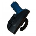 Кобура для Glock 17 поясная пластиковая быстросъёмная с механизмом фиксации и регул. накл. (№29)