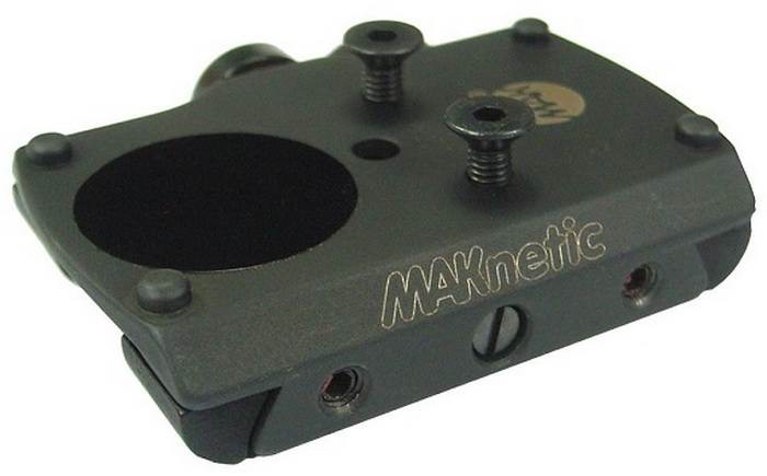 Крепление MAKnetic для коллиматора Docter Sight на вентилируемую планку 10мм