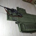 Чехол-мат Русский снайпер №4 для винтовок до 127 см, максимальная комплектация (светлая олива)