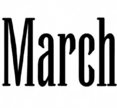 March