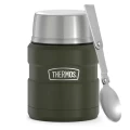 Термос для еды THERMOS KING SK-3000 MAG 0,47L, складная ложка, хаки