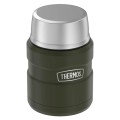 Термос для еды THERMOS KING SK-3000 MAG 0,47L, складная ложка, хаки