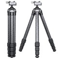 Штатив трипод Leofoto SA-324C+MA-30 CARBON Arca-Swiss/ Weaver (размер в собранном виде 590 мм,макс.высота 1550 мм,мин.125 мм,вес 1,67 кг)