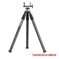 Штатив-трипод карбоновый Sunwayfoto T4030CSI-D с зажимом SM-76 под ложе 