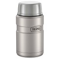 Термос для еды THERMOS KING SK-3021 MMS 0,7L, складная ложка, стальной