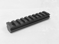 Планка Picatinny на призму Pulsar Apex, 9слот - BH13mm. 										