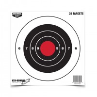 Мишень бумажная Birchwood Bull's-eye Paper Target 200мм