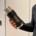 Термос для еды THERMOS WORK 2345 GM 0,47L складная ложка, чёрный графит