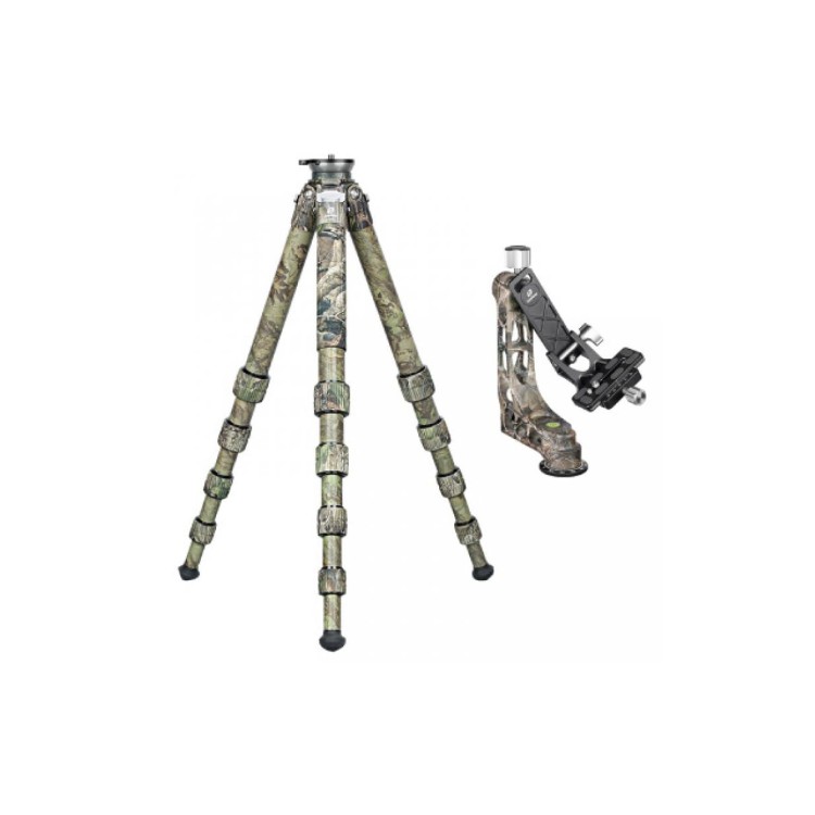 Штатив трипод Leofoto LS-365CEX + PG-1 (Full Camo) CARBON Arca-Swiss 