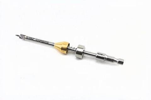 Фреза запального отверстия для шуруповерта Powered Flash Hole Uniformer Premium CARBIDE