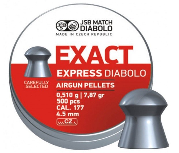Пульки JSB Exact Express кал. 4,52 мм 0,51 г.