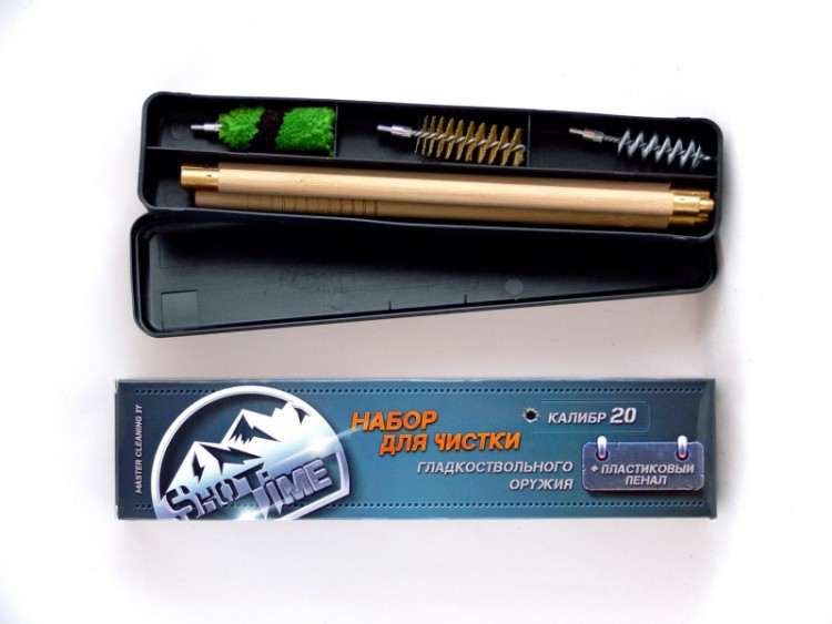 Набор ShotTime для чистки кал.20 + пенал