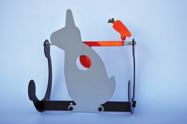 Мишень Stil Crin металлическая, сбрасываемая, заяц