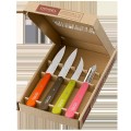 Набор ножей Opinel Les Essentiels 112/113/114/115, 4шт, 4 цвета, бук