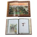 Подарочное изделие книги "Русская охота" в кожаном переплете и коробе
