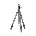 Штатив трипод Leofoto LX-284CT+ XB-38 с центральной колонной CARBON (размер в собранном виде 470 мм,макс.высота 1687 мм( с колонной), 1400 мм (без колонны),мин.225 мм,вес 1,66 кг. резьба 3/8)