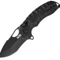 Нож складной SOG Kiku XR Blackout, сталь CTS-XHP, рукоять микарта
