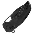 Нож складной SOG Kiku XR Blackout, сталь CTS-XHP, рукоять микарта