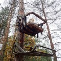 Лабаз-самолаз ShotTime Treestand, не требующий лестницы
