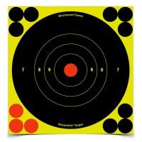 Мишень бумажная Birchwood Shoot N C Bull's-eye Target 150мм