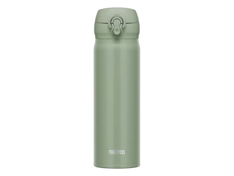 Термокружка THERMOS JNL-506 SMKKI 0.5L, откидной механизм, оливковыйм