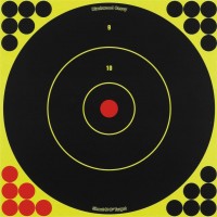 Мишень бумажная Birchwood Shoot N C Bull's-eye Target 300мм 50шт