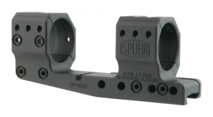 Тактический кронштейн SPUHR SP-4026 D34мм H34мм 0Mil/0MOA, с выносом.