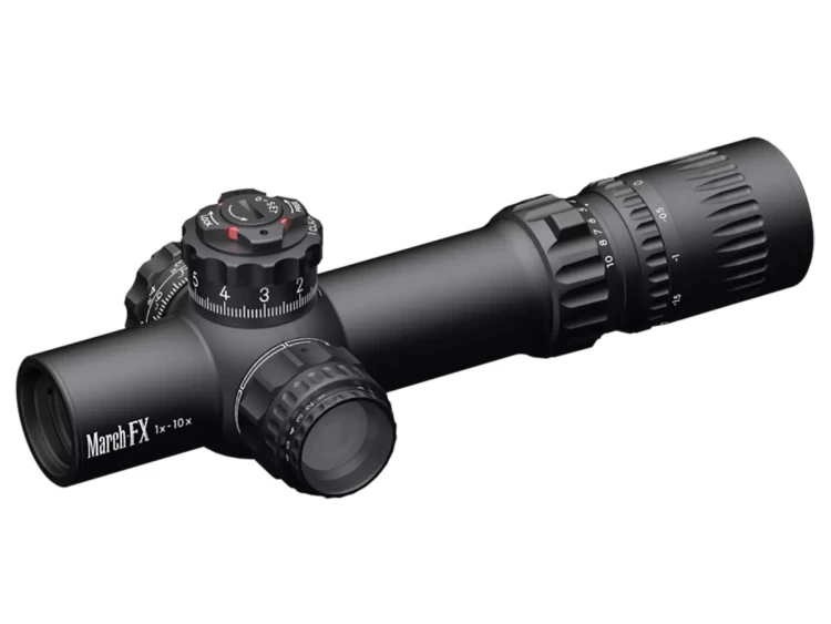 Прицел March-FX 1-10x24 Shorty DR-TR1FB FFP+SFP 34мм