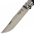 Нож Opinel серии Tradition Trekking 07, клинок 8 см, зелёный
