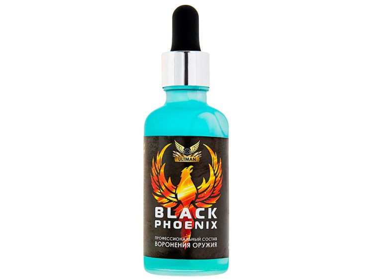Ultman Black Phoenix Состав для холодного воронения стали, 50мл