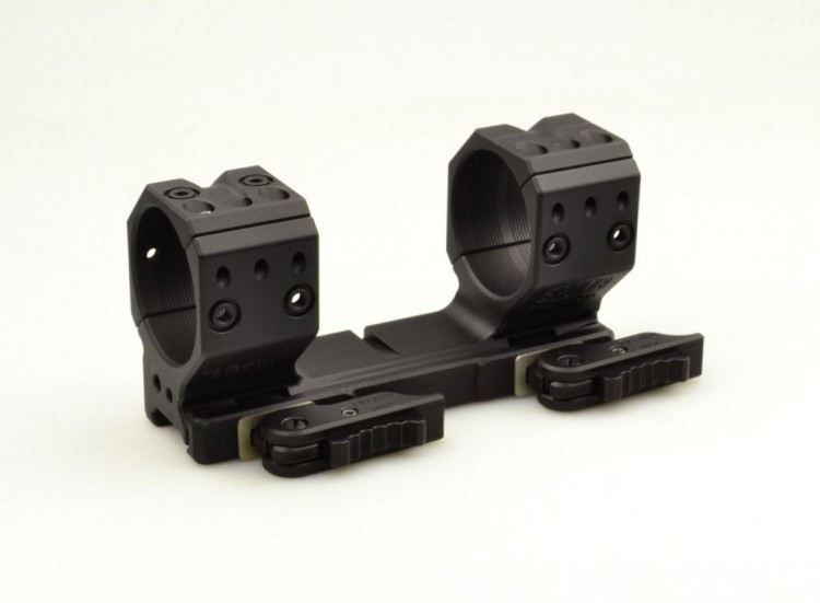 Тактический быстросъемный кронштейн Spuhr D40мм для установки на Picatinny, H38мм, без наклона, с выносом