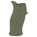 Рукоятка пистолетная FAB Defense Gradus для AR15 прорезиненная зелёная