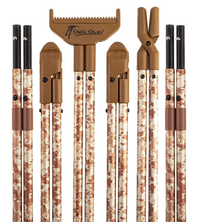 Двухточечная опора для стрельбы 4StableSticks Ultimate Camo
