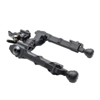 Сошки быстросъемные Accu-Tac WB-4 Black Bipod Picatinny QD 