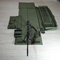 Чехол-мат Русский снайпер №5 на винтовки до 137 см максимальная комплектация (цвет олива)