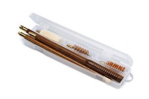 Набор для чистки Stil Crin в пластиковом футляре, деревянный шомпол к.12