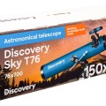 Телескоп Levenhuk Discovery Sky T76 с книгой