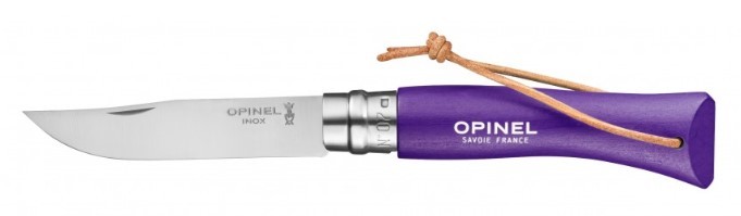 Нож Opinel Tradition Trekking №07 фиолетовый