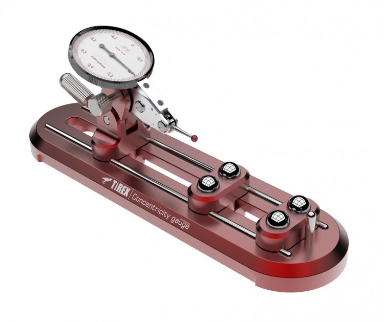 Прибор для контроля концентричности пули, гильзы, патрона Tirex