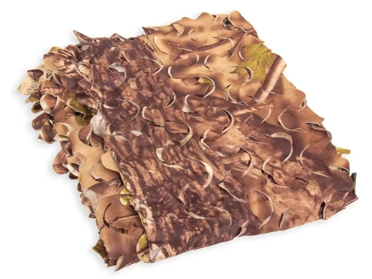 Сеть маскировочная ShotTime, нетканая, 1.4x3.6м, полиэстер, Лес летний