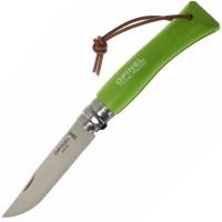 Нож Opinel Tradition Trekking №07 желто-зеленый