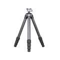 Штатив трипод Leofoto SA-404C + MA-30L CARBON Arca-Swiss/ Weaver (размер в собранном виде 630 мм,макс.высота 1650 мм,мин.165 мм,вес 2,5 кг)