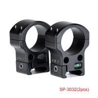 Кольца Sunwayfoto SP-3032 (2шт) на Weaver/Picatinny, 30мм, средние, черные, матовые 