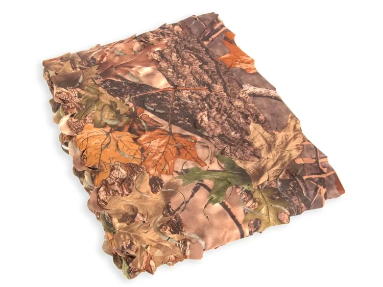 Сеть маскировочная ShotTime, 1.4x3.6м, Лес осенний тёмный. Дуб и клён