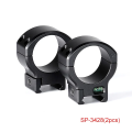 Кольца Sunwayfoto SP-3036 (2шт) на Weaver/Picatinny, 30мм, высокие, черные, матовые 