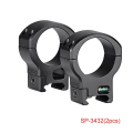 Кольца Sunwayfoto SP-3036 (2шт) на Weaver/Picatinny, 30мм, высокие, черные, матовые 