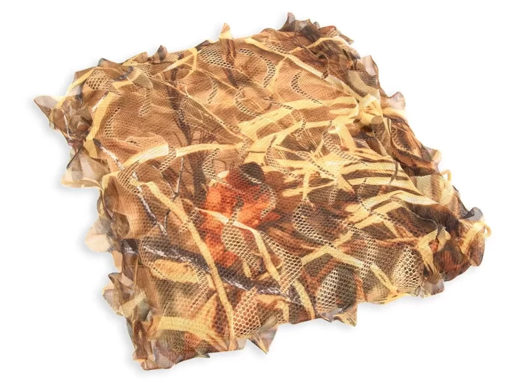 Сеть маскировочная ShotTime, нетканая, 1.4x3.6м, 2 слоя, полиэстер, Камыш