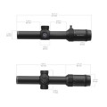 Оптический прицел Vector Optics Forester jr. 1-8x24 SFP, 30 мм, сетка L4a (SCOC-38)