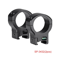 Кольца Sunwayfoto SP-3432 (2шт) на Weaver/Picatinny, 34мм, высокие, черные, матовые