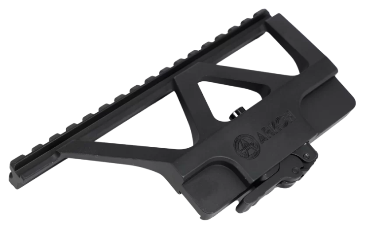 Быстросъемный боковой кронштейн Arkon с планкой weaver на Сайга/АК
